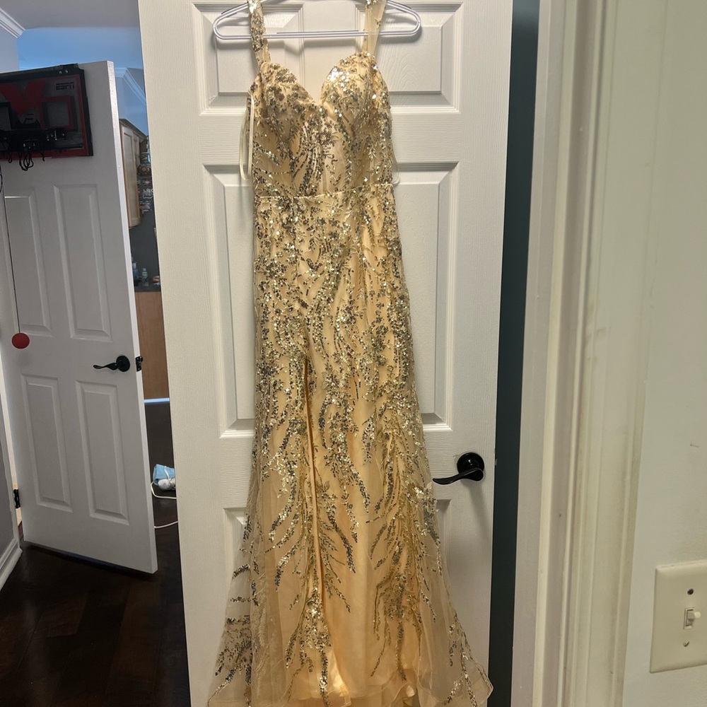 Berlinnova prom gown. Never worn size 8. Had to go up a size.